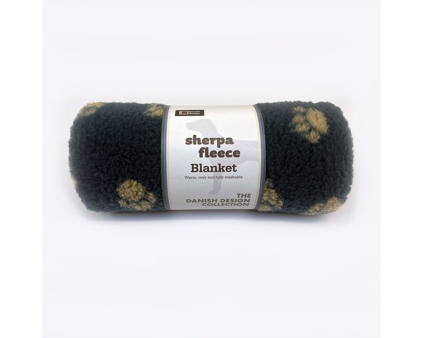  Danish Design Fleece Harbour Paw Blanket