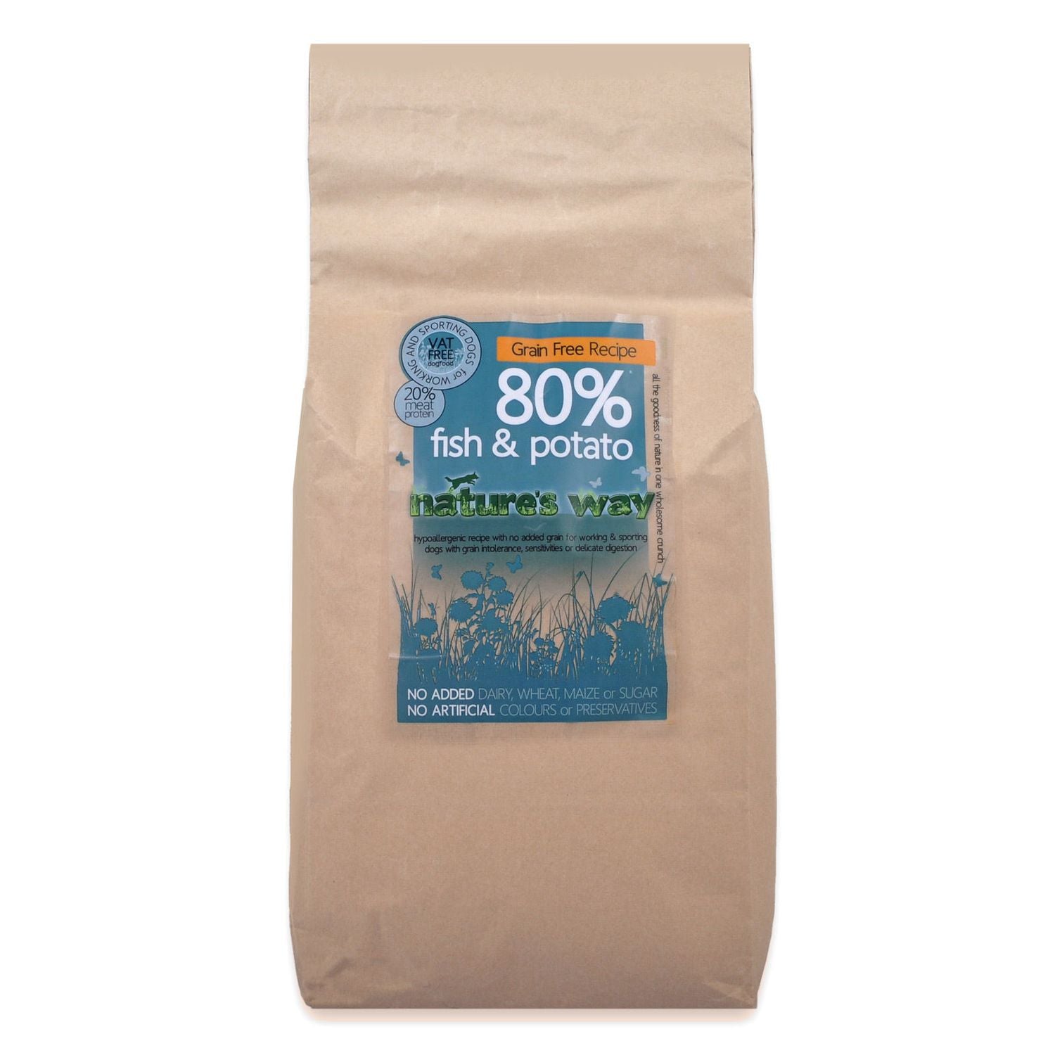  Nature's Way Working Dog Fish & Potato Dry Dog Food