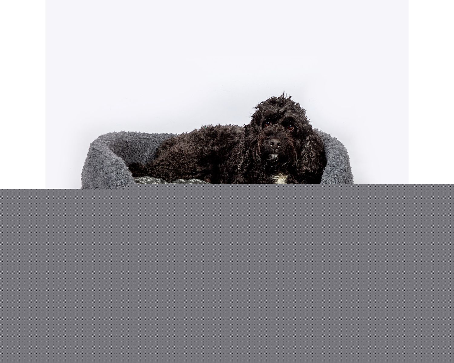  Danish Design Fleece Charcoal Arrows Slumber Bed