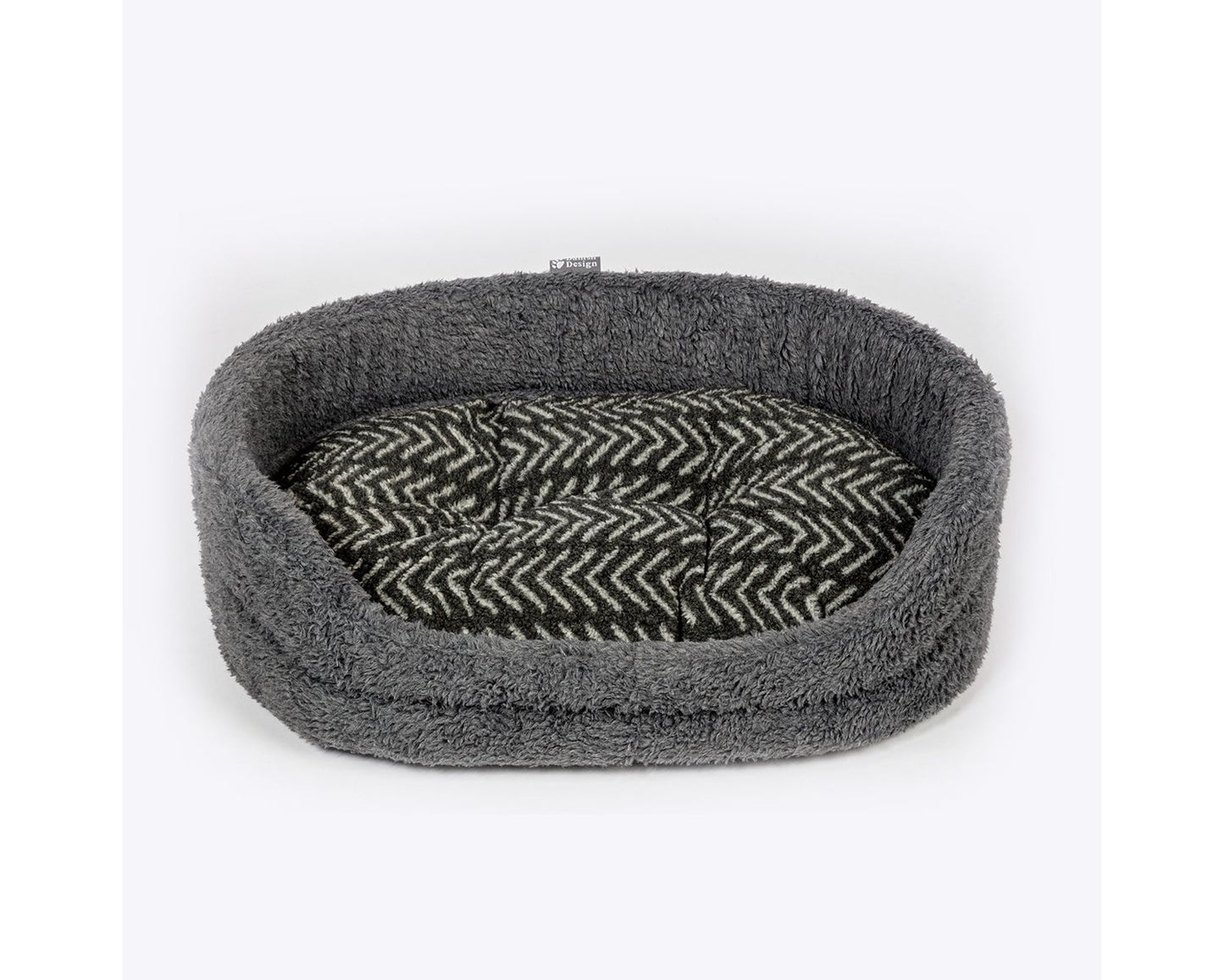  Danish Design Fleece Charcoal Arrows Slumber Bed