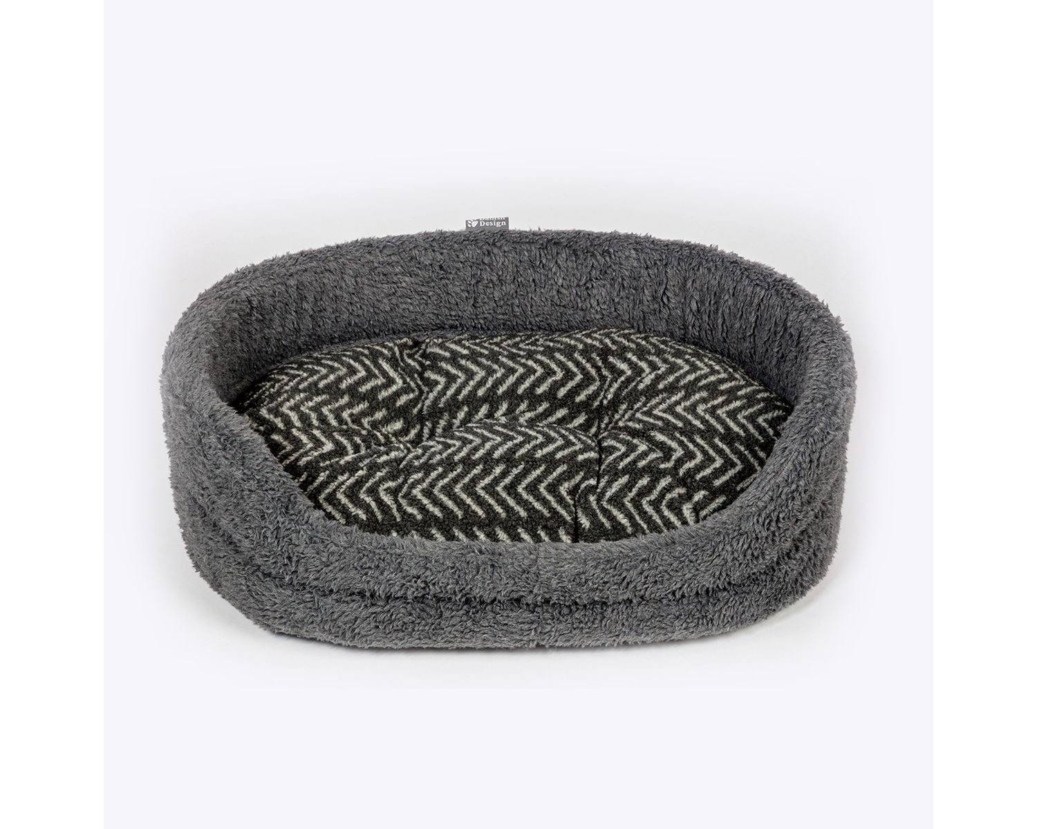  Danish Design Fleece Charcoal Arrows Slumber Bed
