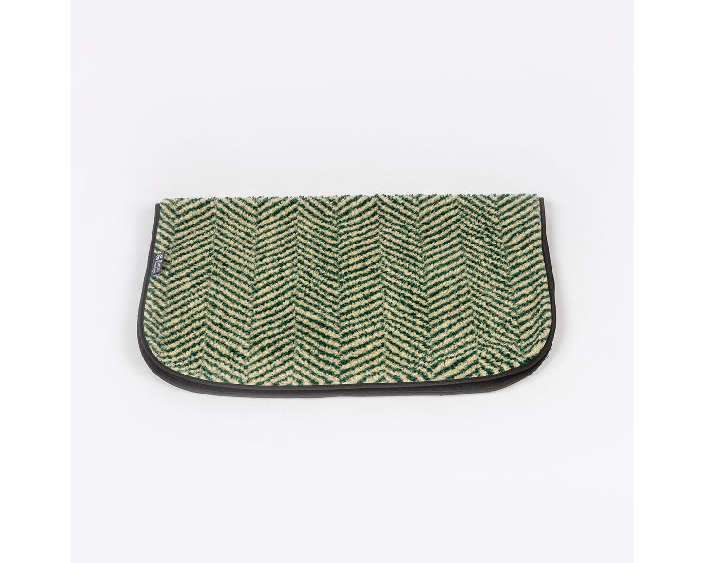  Danish Design Fleece Green Herringbone Blanket