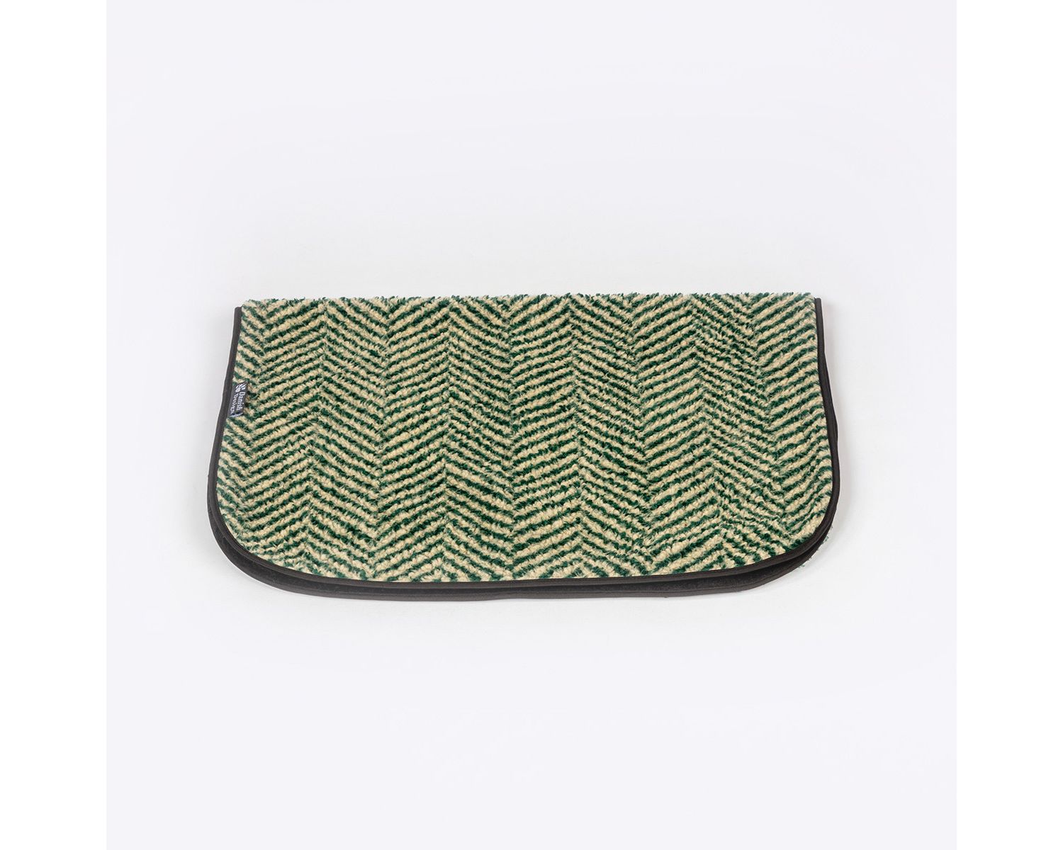  Danish Design Fleece Green Herringbone Blanket