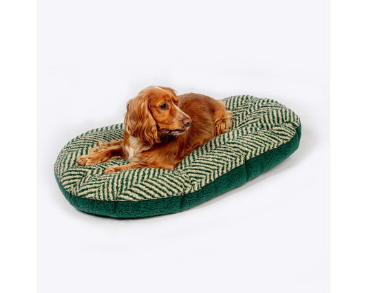  Danish Design Fleece Green Herringbone Quilted Mattress