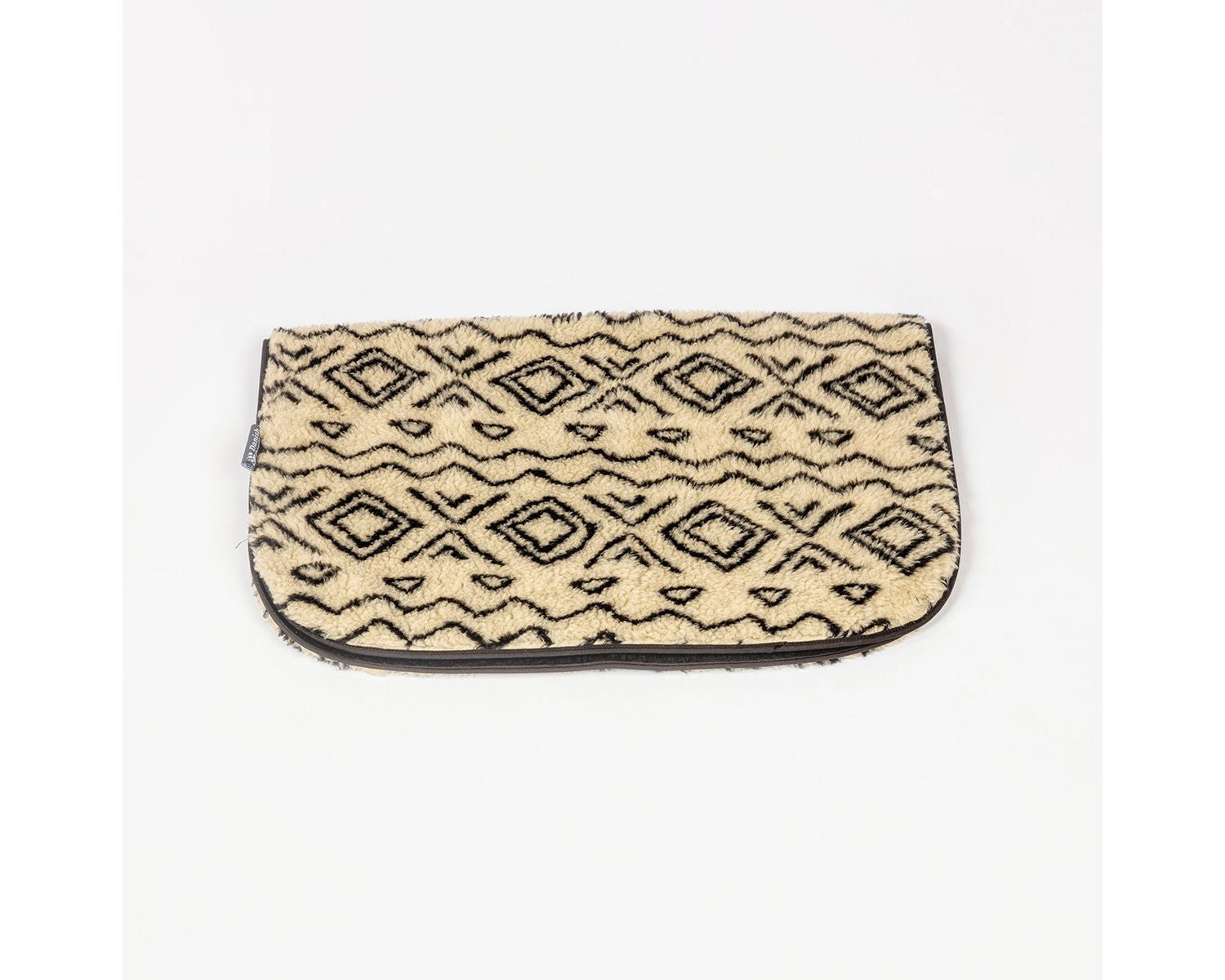  Danish Design Fleece Neutral Geometric Blanket