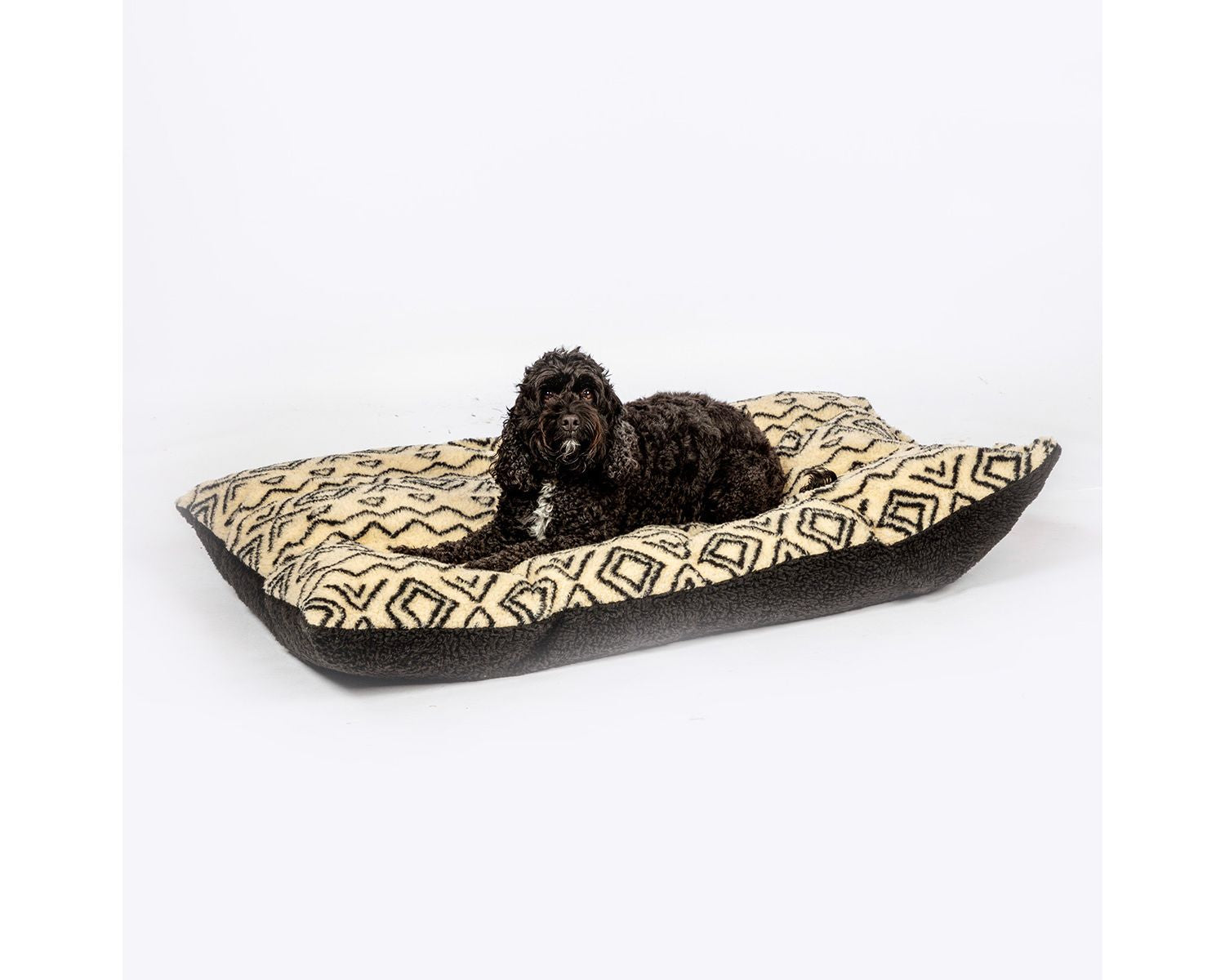  Danish Design Fleece Neutral Geometric Deep Duvet