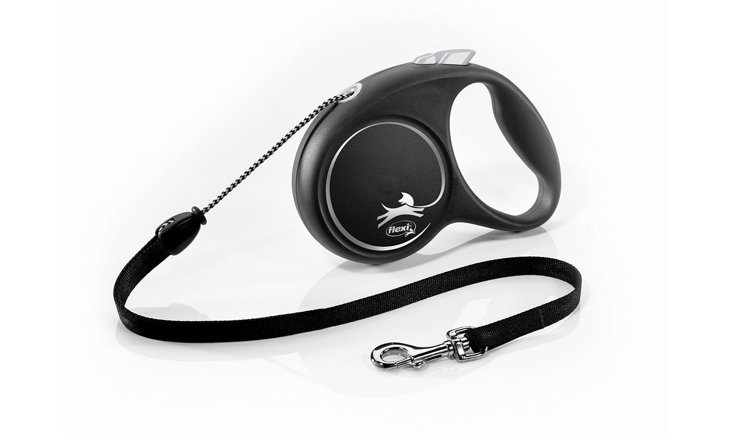  Flexi Black Design Dog Lead Cord 5m