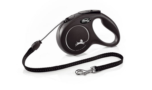  Flexi New Classic Retractable Cord Lead Black