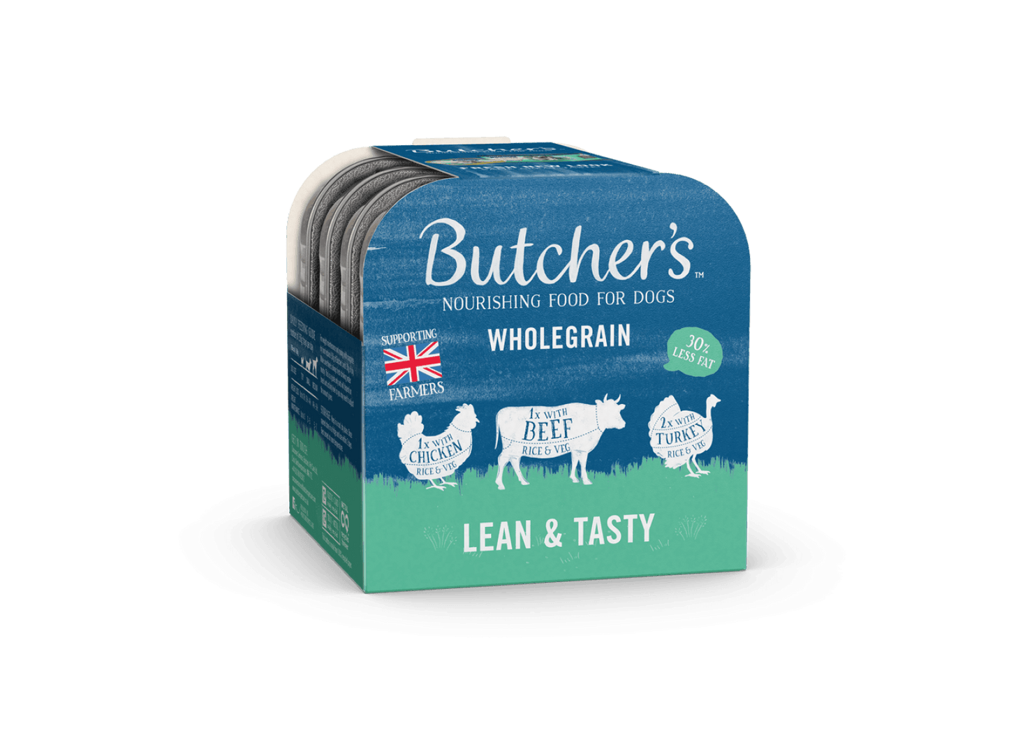  24 X 150g Butcher's Lean & Tasty Trays Dog Food