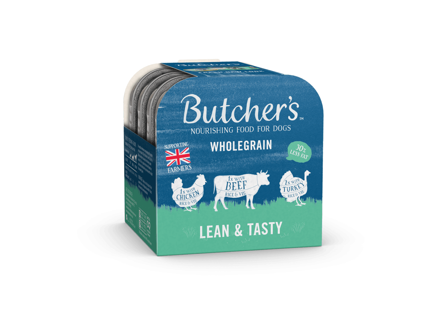  24 X 150g Butcher's Lean & Tasty Trays Dog Food