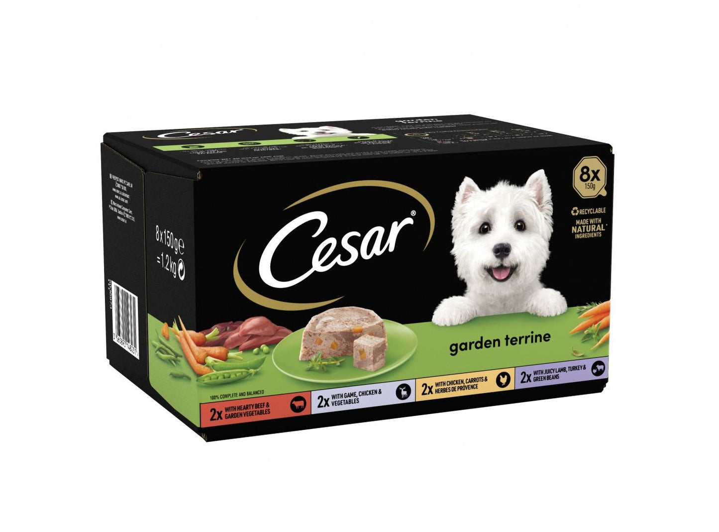  Cesar Garden Terrine Mixed Selection In Loaf Dog Food