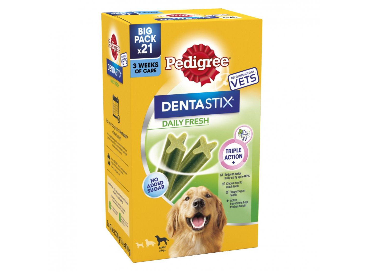  Pedigree Dentastix Fresh Daily Large Dog Dental Treats