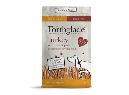  Forthglade Dog Adult Grain Free Cold Pressed Turkey