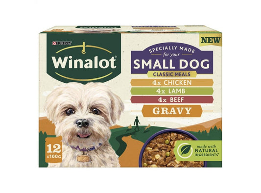 Winalot Small Breed Wet Dog Food Pouches Mixed In Gravy