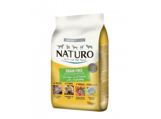  Naturo Complete Dry Dog Food Chicken Potato & Vegetables 10kg