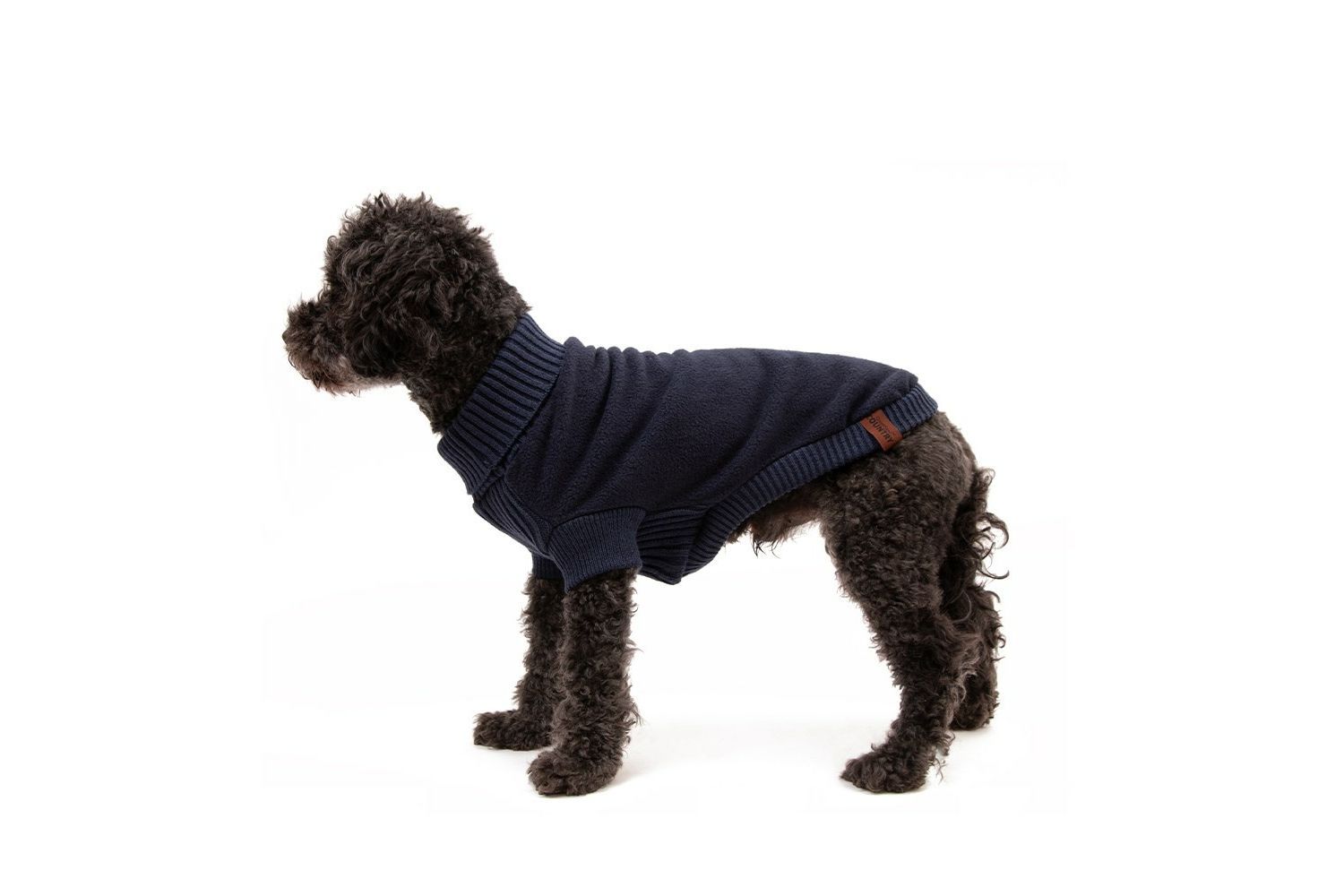  Great&Small Country Fleece Jumper Navy Dog Coat