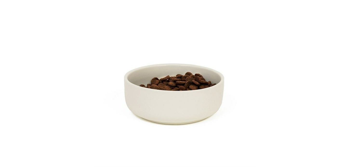  Great&Small Penrose Cream Stoneware Pet Bowl