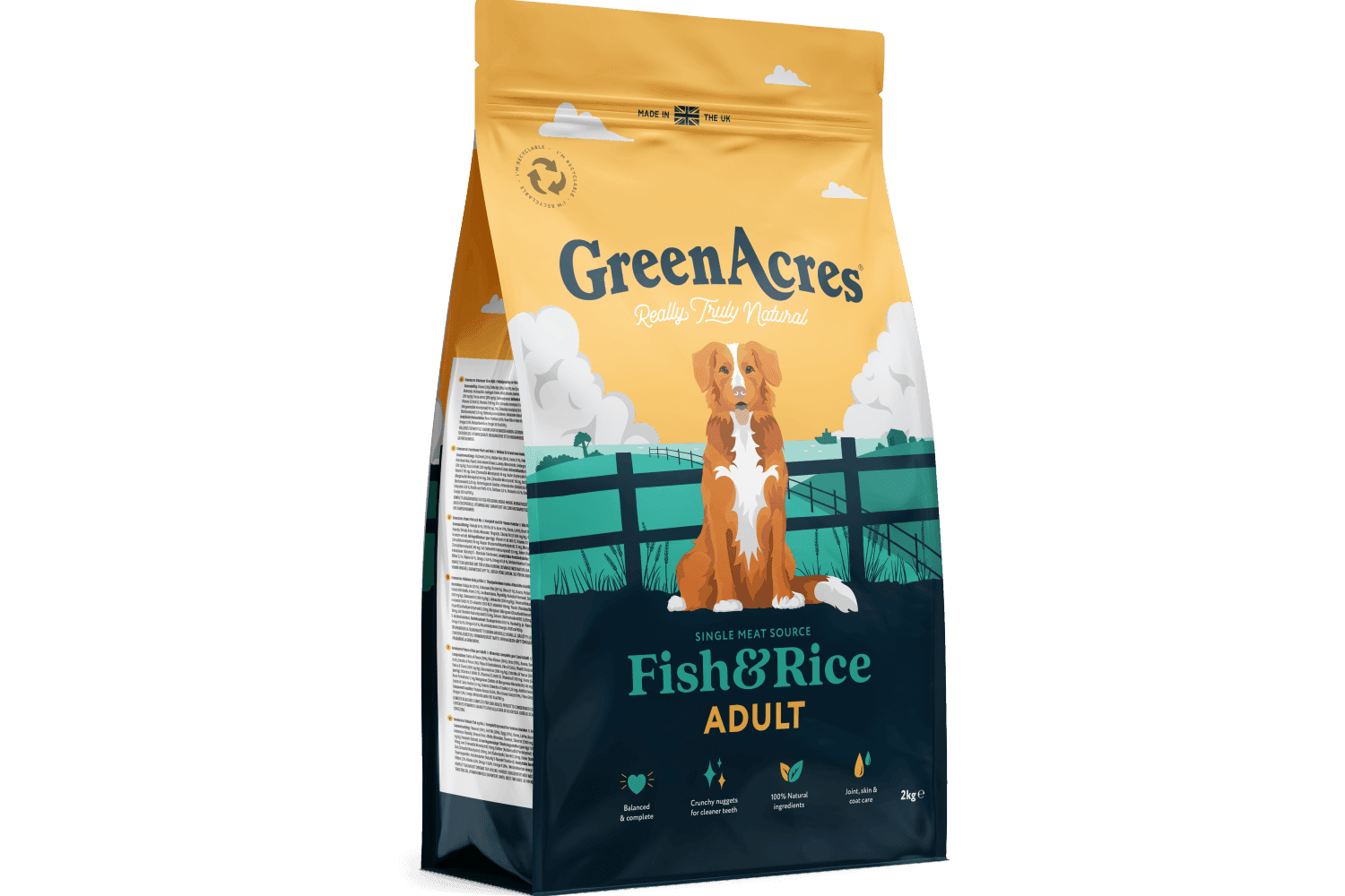  Greenacres Adult Fish & Rice Dog Food