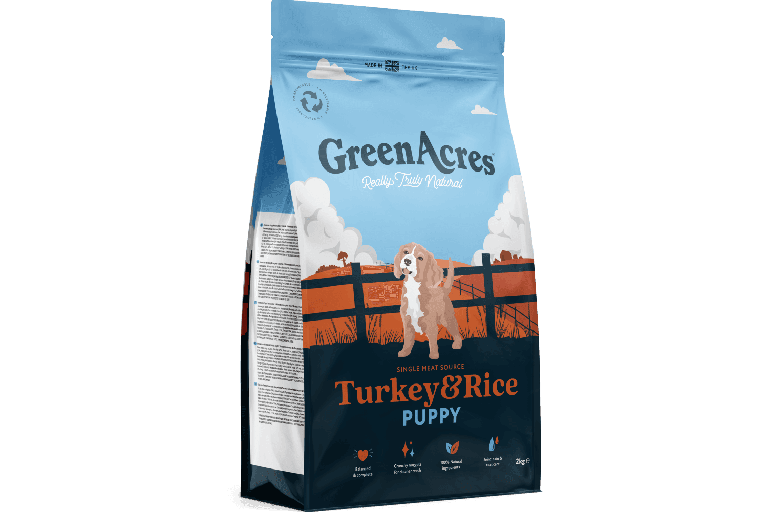  GreenAcres Puppy Turkey & Rice