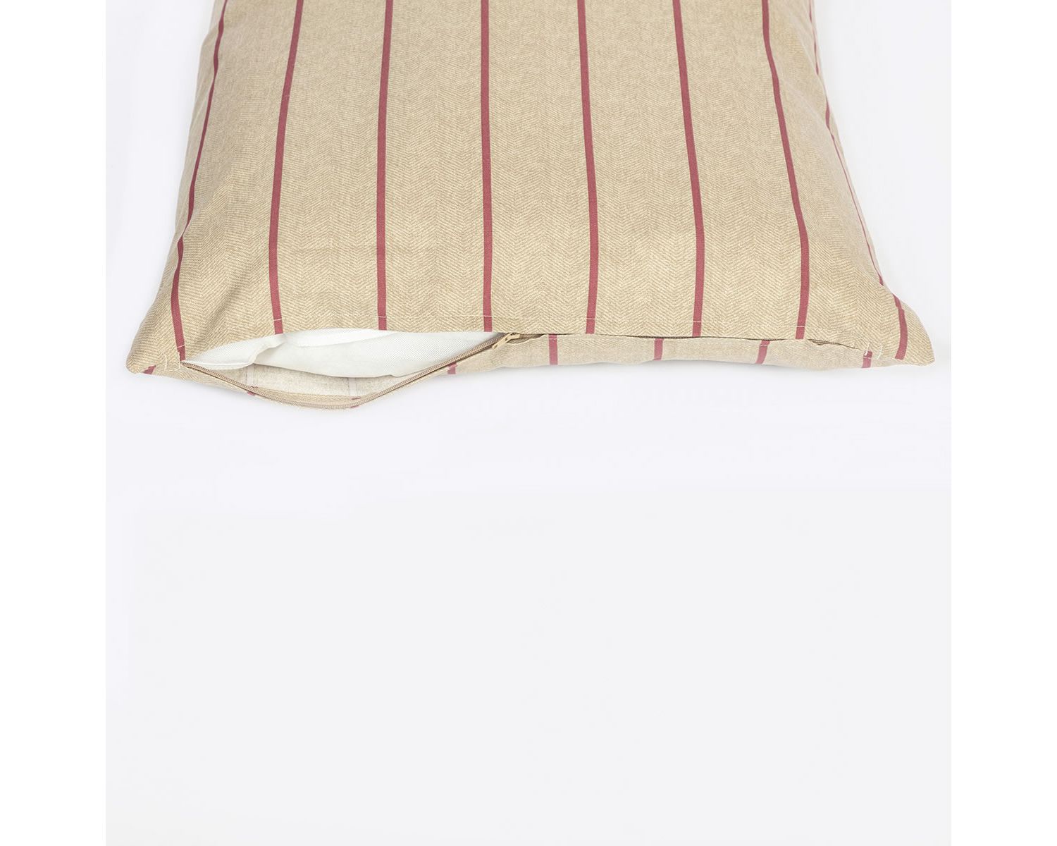  Danish Design Heritage Herringbone Red & White Stripe Deep Duvet
