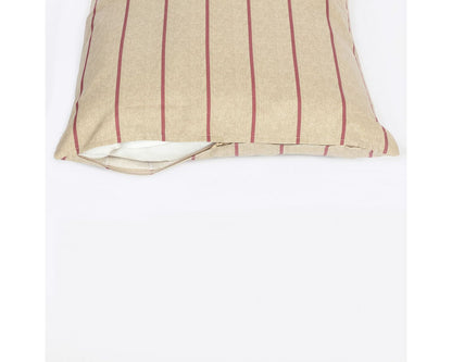  Danish Design Heritage Herringbone Red & White Stripe Deep Duvet