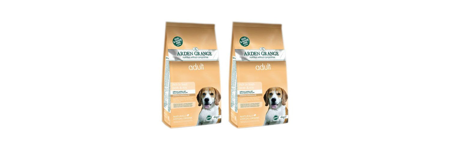  Arden Grange Adult Pork & Rice Dry Dog Food