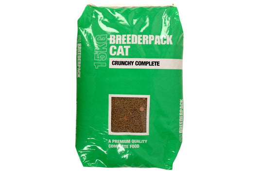  Breederpack Cat Crunchy Complete Dry Food