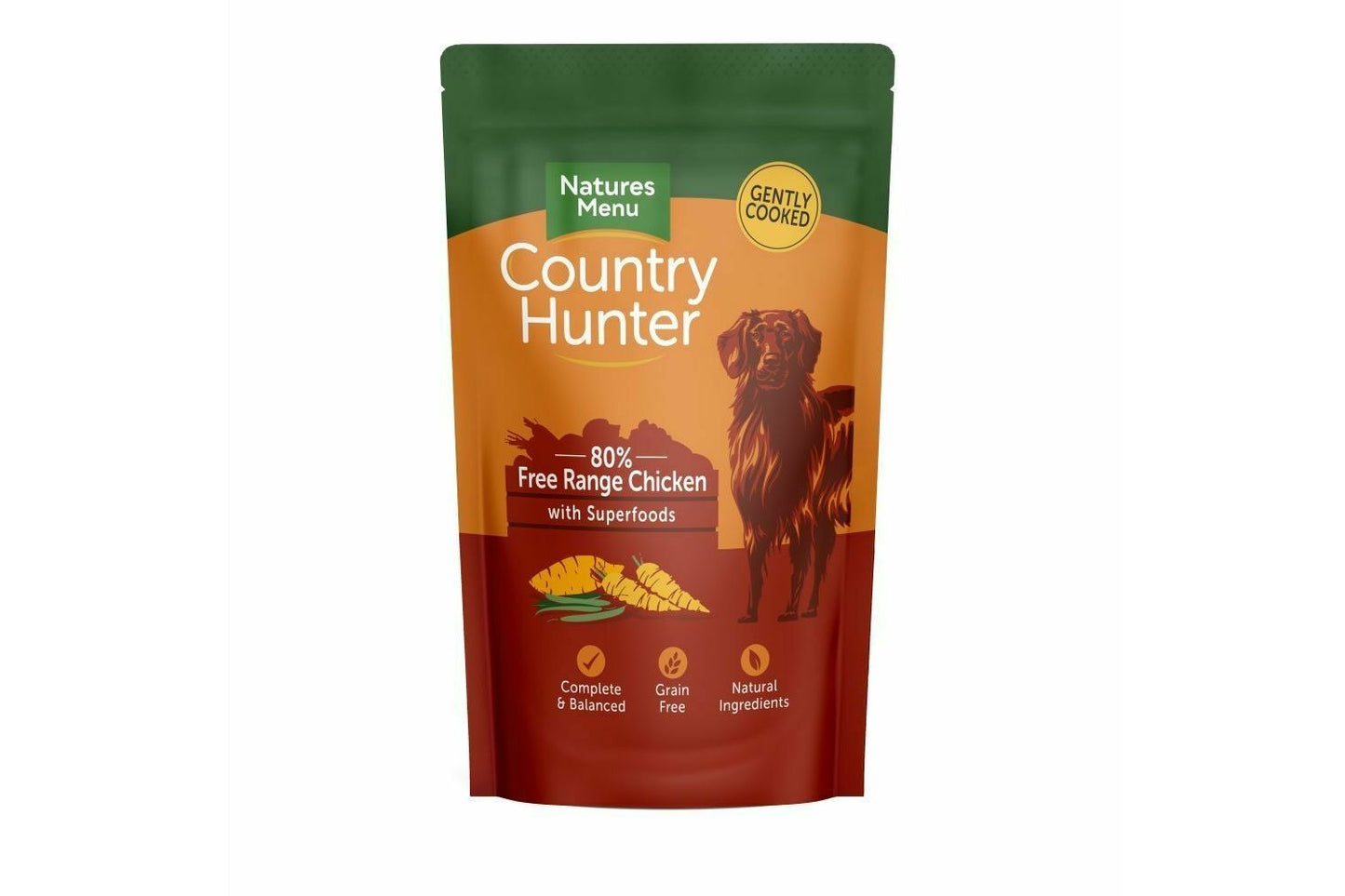  Country Hunter Free Range Chicken Wet Dog Food Pouch