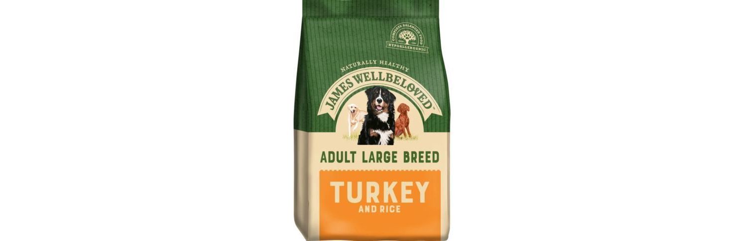  James Wellbeloved Large Breed Turkey & Rice Dry Dog Food