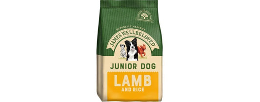  James Wellbeloved Lamb & Rice Junior Dog Food