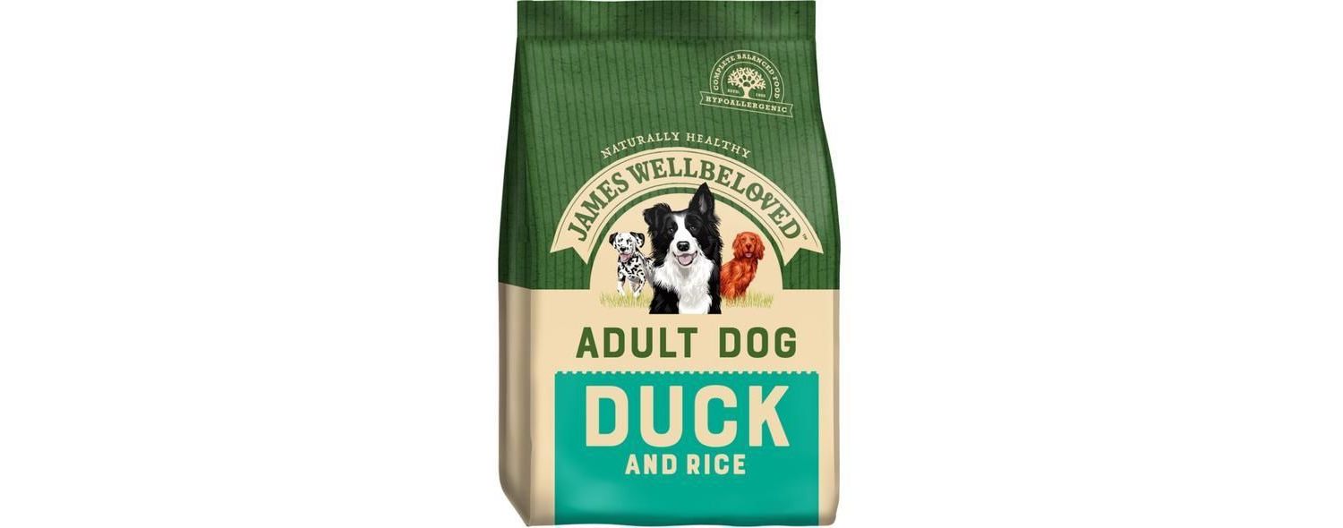  James Wellbeloved Duck & Rice Adult Dry Dog Food