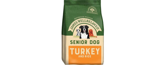  James Wellbeloved Turkey & Rice Senior Dry Dog Food