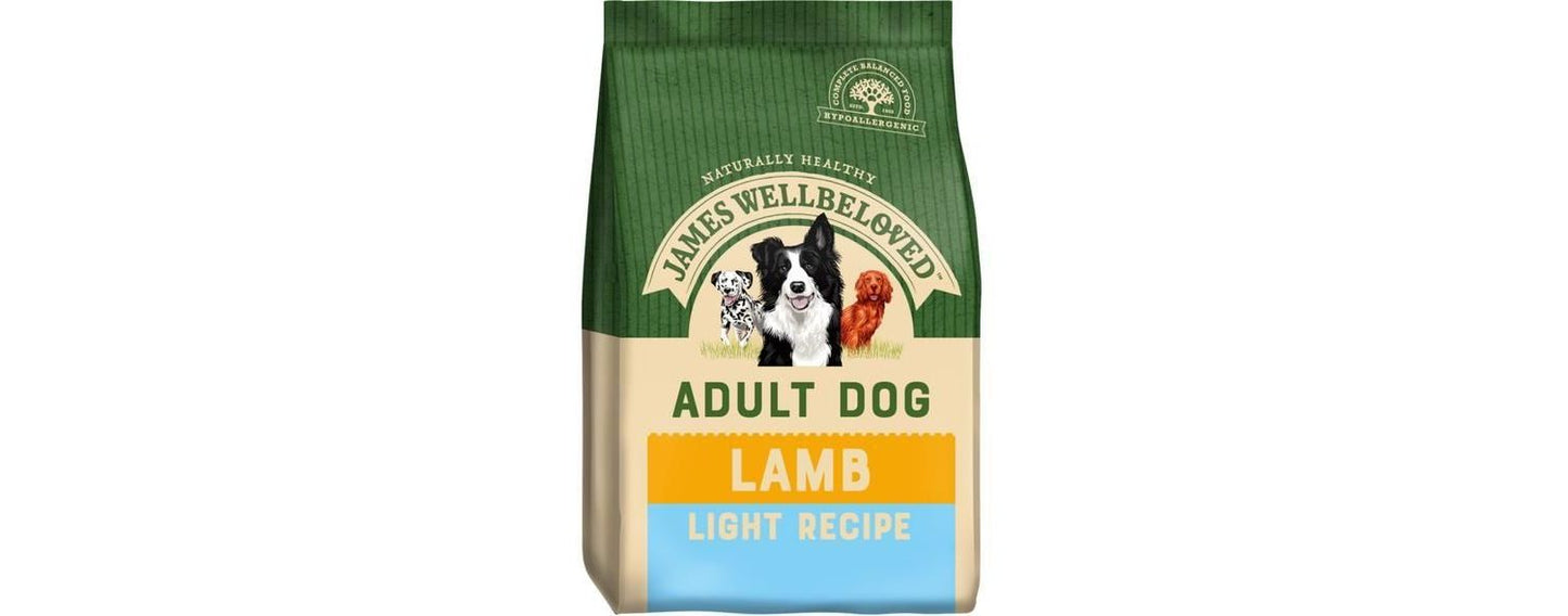  James Wellbeloved Lamb & Rice Light Adult Dry Dog Food