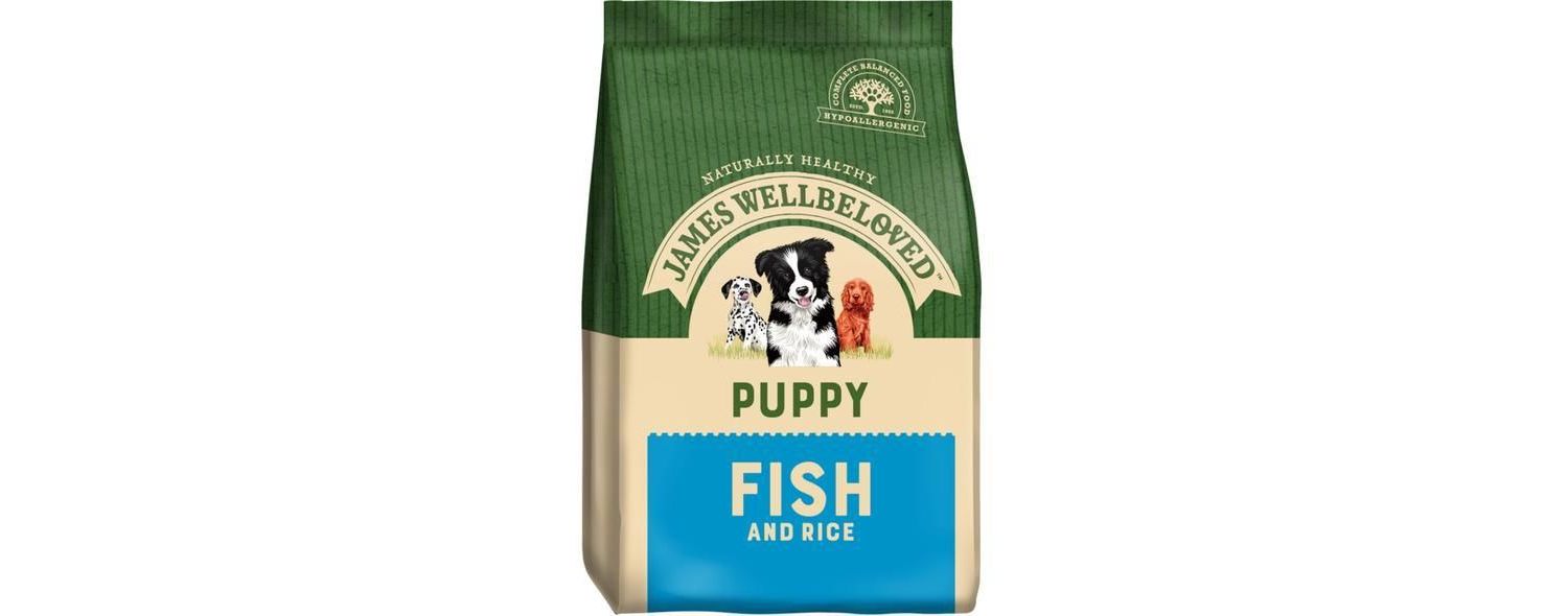  James Wellbeloved Fish & Rice Puppy Dog Food