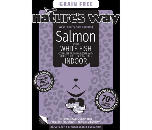  Nature's Way Salmon & White Fish Indoor Cat Food