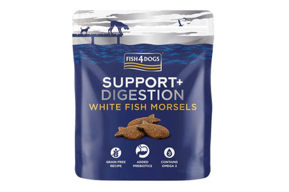  Fish4Dogs Support+ Digestion White Fish Morsels
