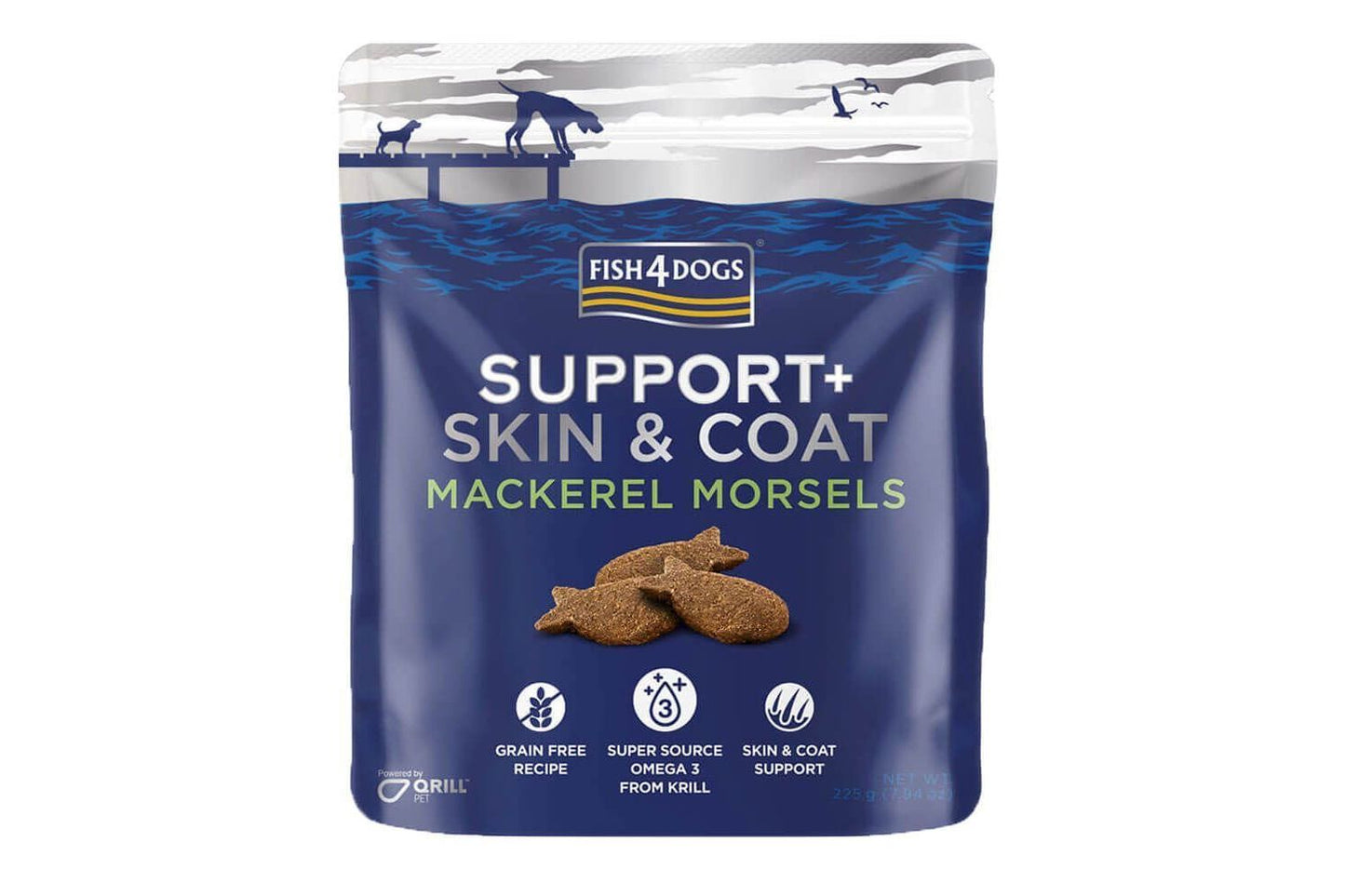  Fish4Dogs Mackerel Morsels - Coat/Skin/Joint Dog Treats