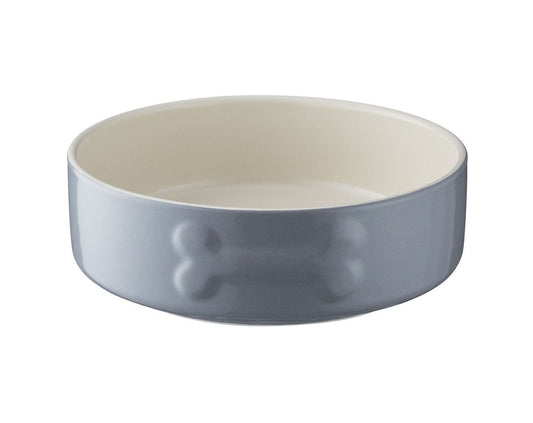  Mason Cash Colour Mix Dog Bowl In Grey