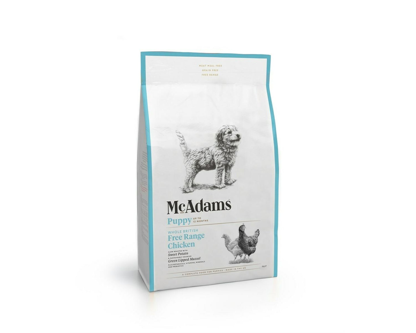  McAdams British Free Range Chicken Dry Puppy Food