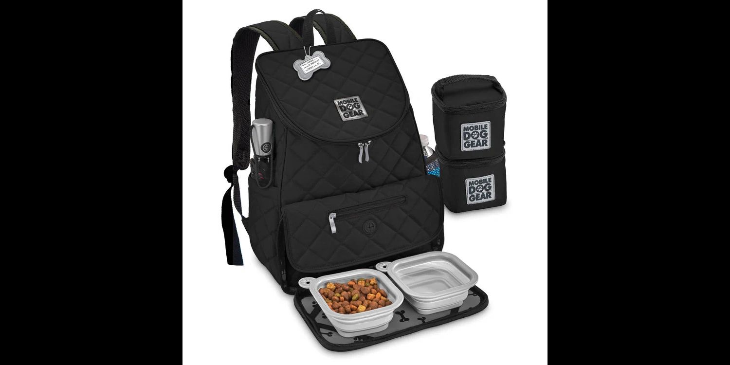  Mobile Dog Gear Deluxe Dog Weekender Backpack