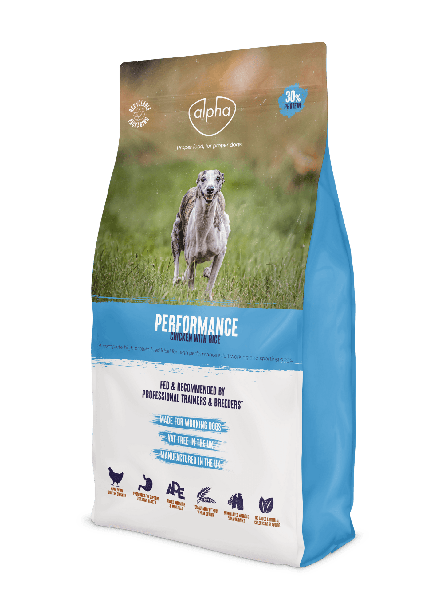  Alpha Performance Chicken With Rice Working Dog Food