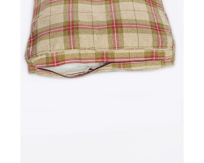  Danish Design Newton Cream & Red Moss Box Spare Duvet Cover