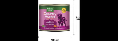  Country Hunter Wild Venison Wet Dog Food Can