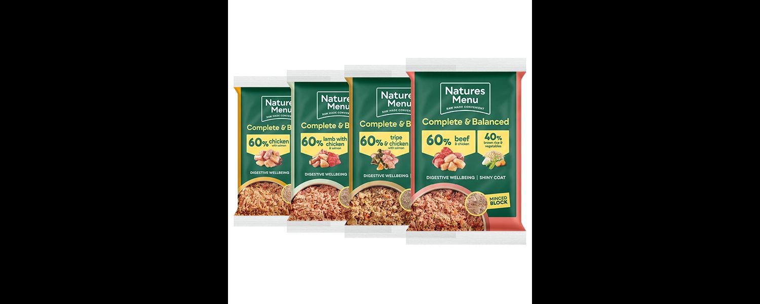  Natures Menu Original Raw Dog Food Meals Multipack