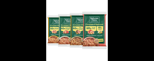  Natures Menu Original Raw Dog Food Meals Multipack