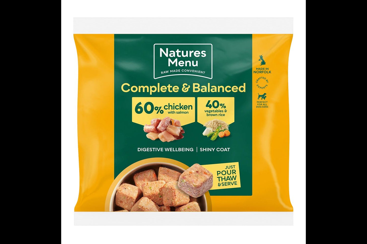  Natures Menu Chicken Adult Original Raw Nuggets