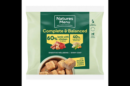  Natures Menu Lamb & Chicken Adult Raw Nuggets