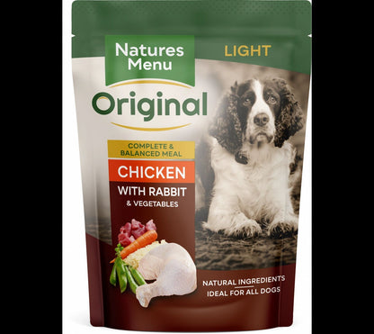  Natures Menu Original Light Chicken & Rabbit Wet Dog Food