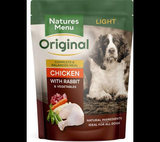  Natures Menu Original Light Chicken & Rabbit Wet Dog Food