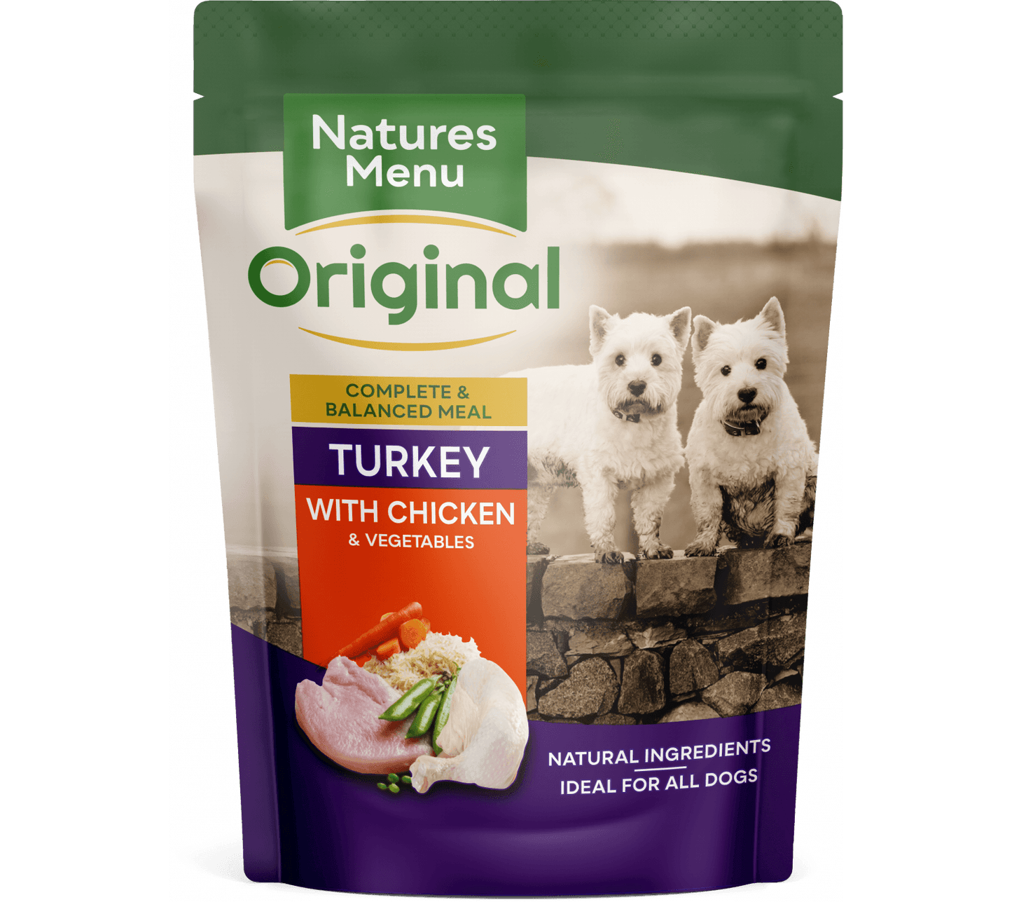  Natures Menu Original Turkey & Chicken Wet Adult Dog Food